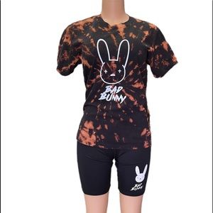 Tie Dye Bad Bunny summer set